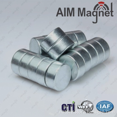 D 20 mm x 10 mm N52 Neodymium Cylinder Magnet